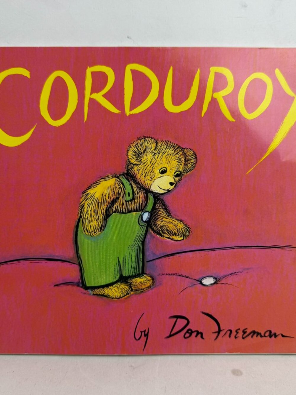 Corduroy by Don Freeman Scholastic Paperback Childrens Picture Book Bear